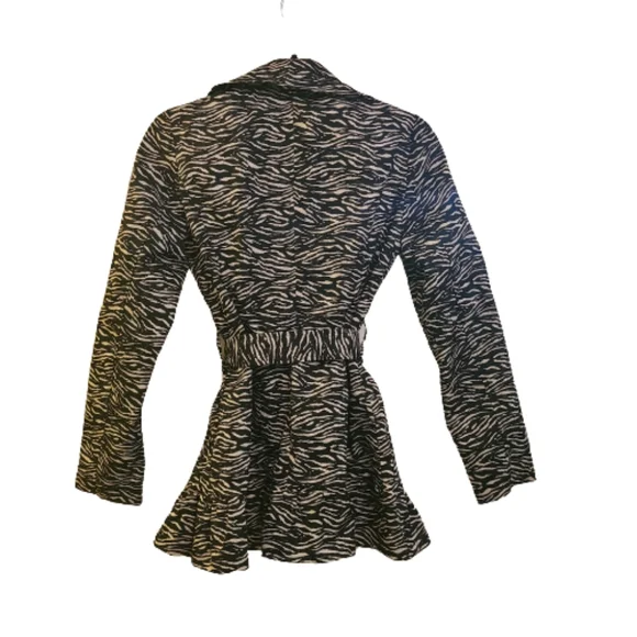 Sandro Studio Zebra Print Jacket - Picture 3 of 5